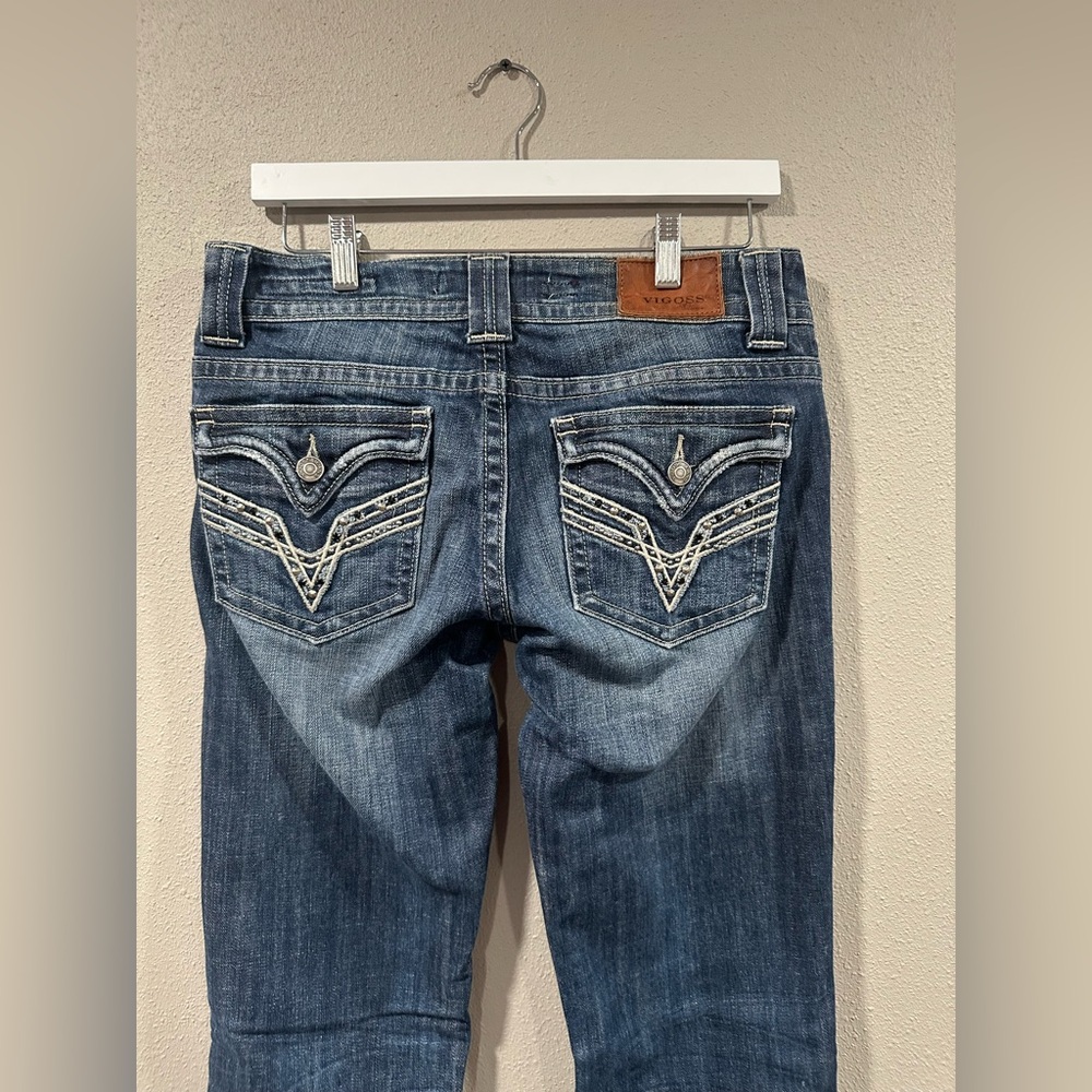 Vigoss Bootcut Rhinestone Jeans - Picture 3 of 10